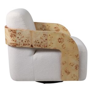 SKYLERCROSS IVORY CHAIR 33 (IN) 6