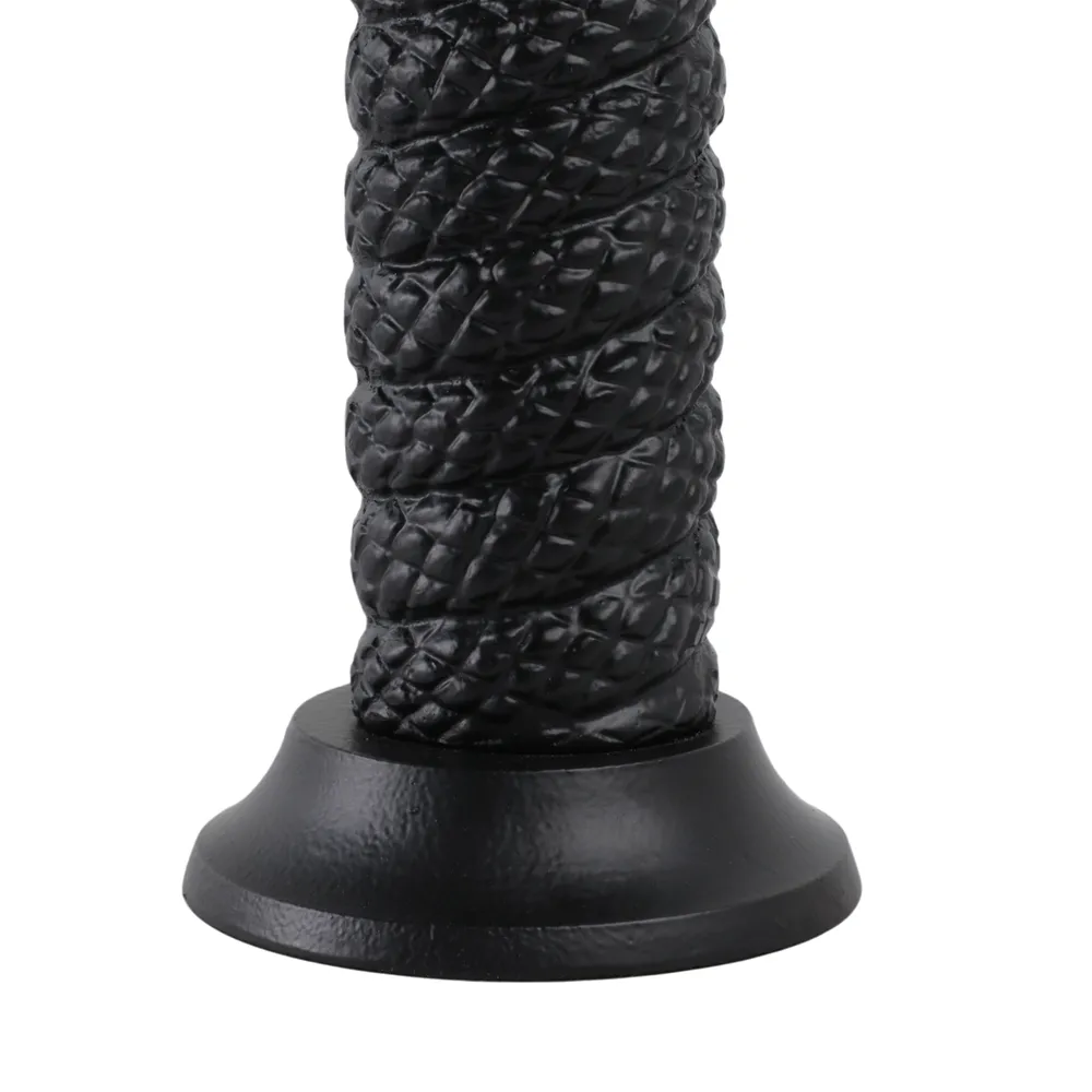 NICOLEHAVEN BLACK CANDLE HOLDER 16 (IN)