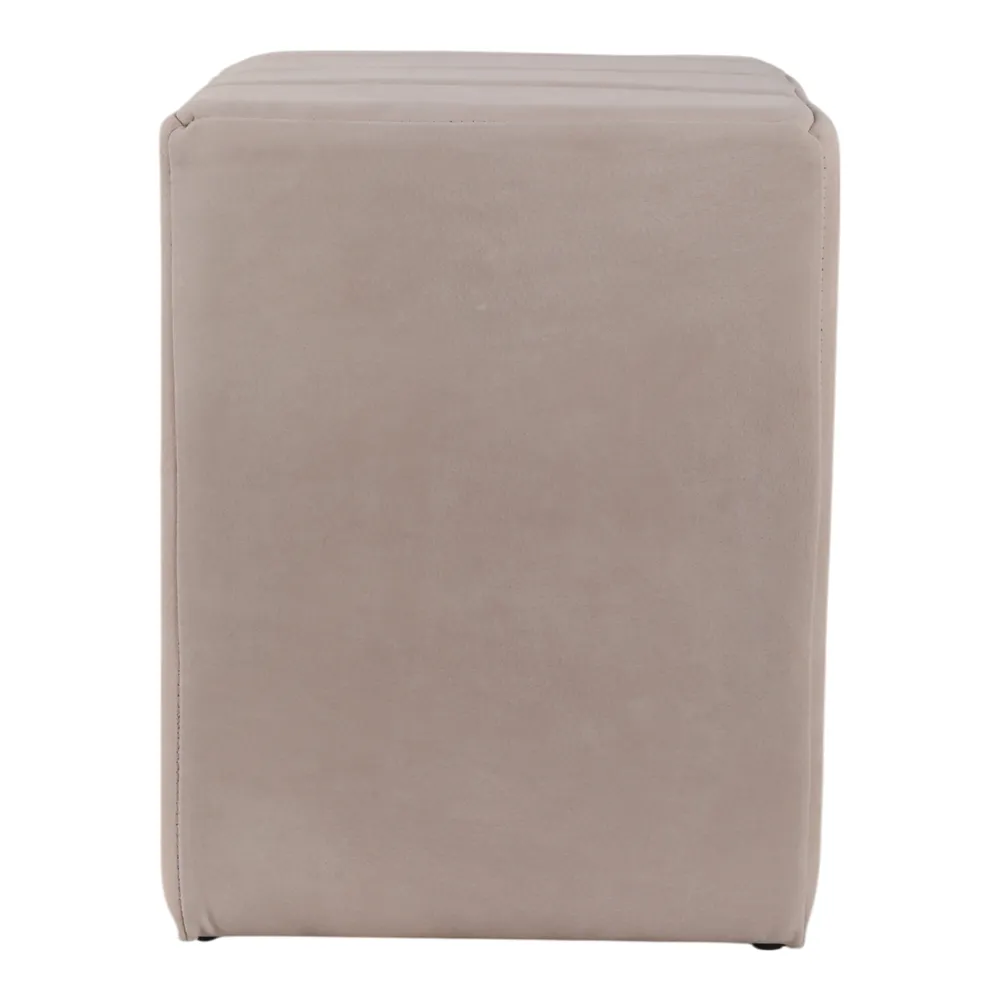 BRAECLIFF TAN OTTOMAN 19 (IN)