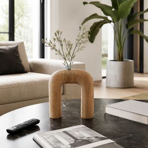 GUNNWORTH BROWN VASE 10 (IN) 13