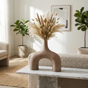 ALTONLEY BROWN VASE 13 (IN) 9