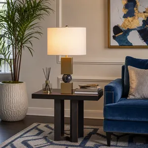 ALECLEY BLUE LAMP 28 (IN) 9
