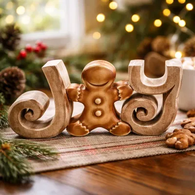 Gingerbread Joy 4x9in