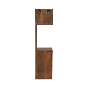 RAELAND BROWN WALL SHELF 33 (IN) 8