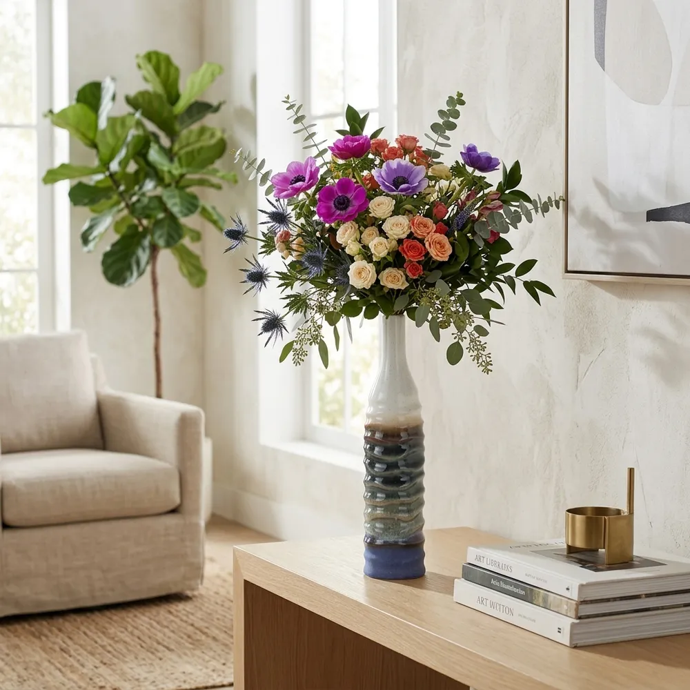 ELMDALE IVORY VASE 17 (IN)