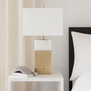 MORTONGATE WHITE LAMP 26 (IN) 2