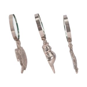 ROLANDOAK SET OF 3 SILVER DECOR 1 (IN) 4