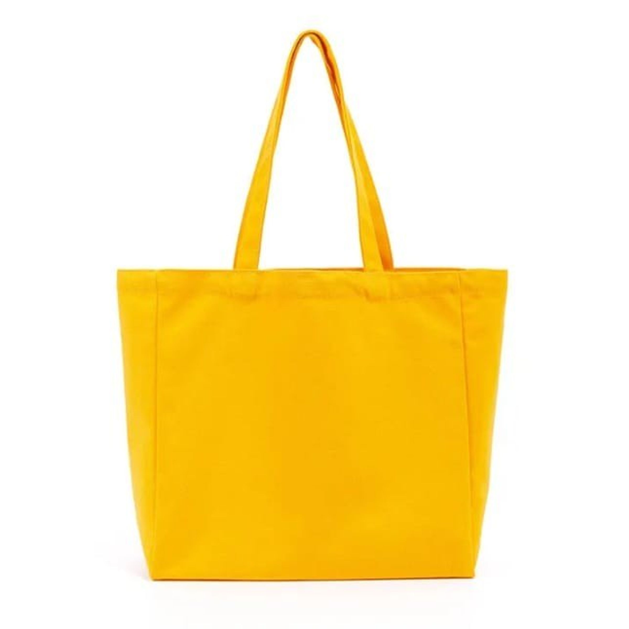 WATER-RESISTANT AQUALUX TOTE - YELLOW
