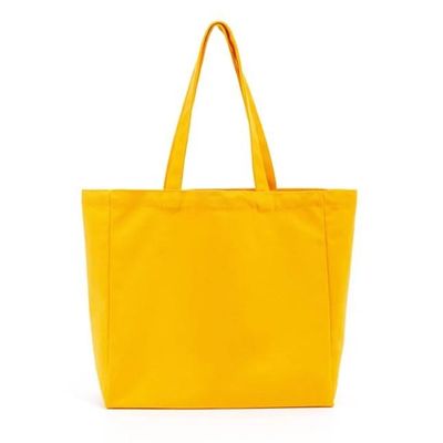 WATER-RESISTANT AQUALUX TOTE - YELLOW
