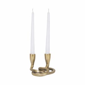 FLINTCREST GOLD CANDLE HOLDER 4 (IN) 3