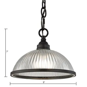 Liberty Park 9'' Wide 1-Light Mini Pendant - Oil Rubbed Bronze 2