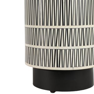 HENLEY BLACK TABLE 23 (IN) 6