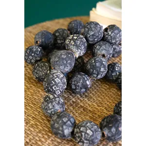 Black Clay Tabletop Beads 3