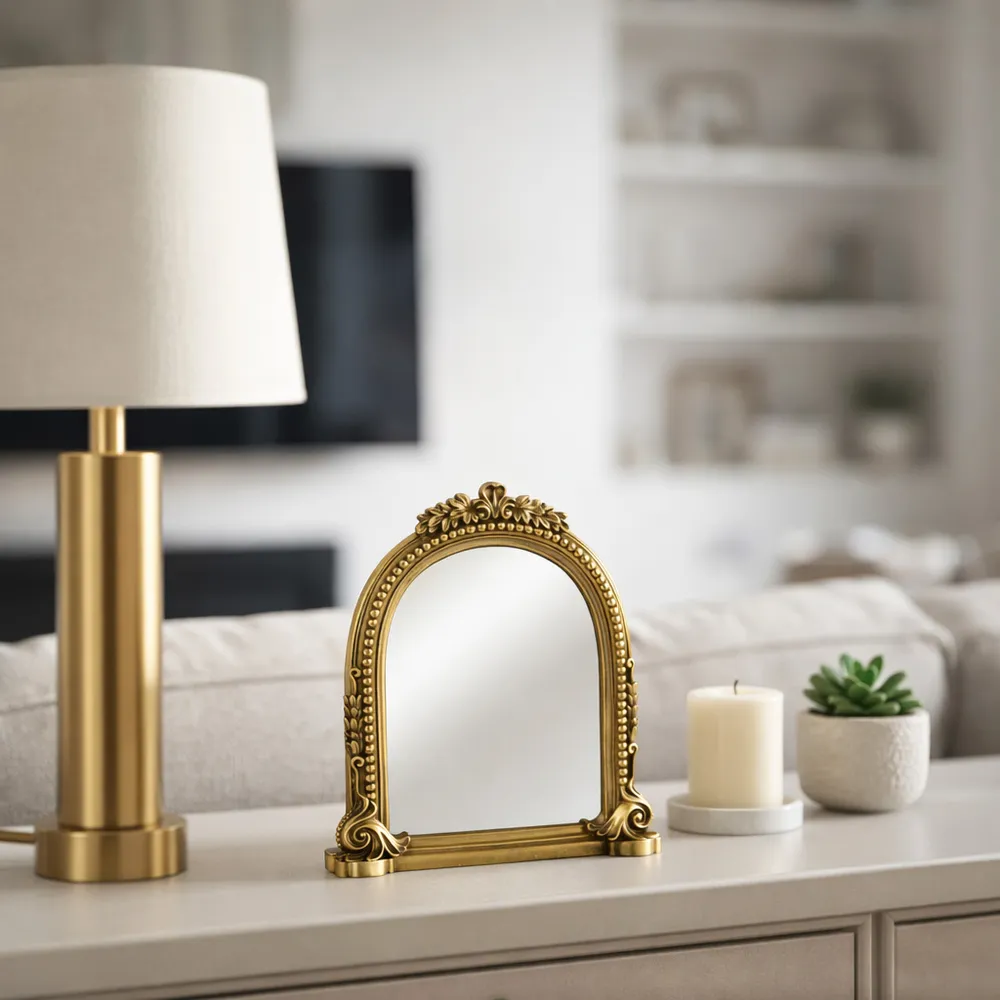 RUSHMOOR GOLD DECOR 9 (IN)
