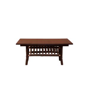 Appalachian Extension Dining Table - Antique Oak Top 7