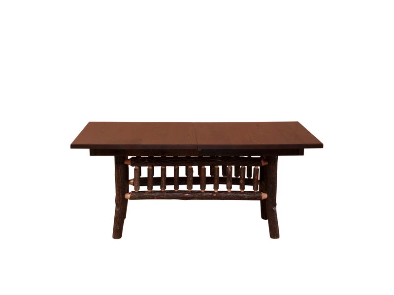 Appalachian Extension Dining Table - Antique Oak Top 7