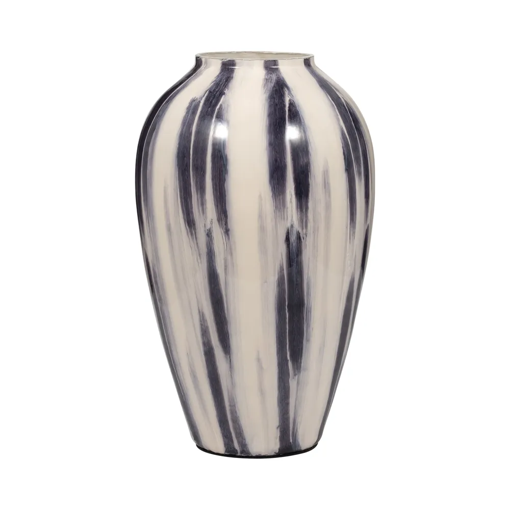 ARLOVIEW BLUE GLASS VASE 17 (IN)