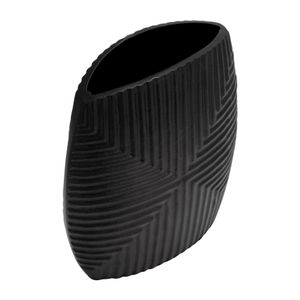 EMMONS BLACK VASE 10 (IN) 5