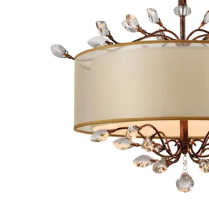 Asbury 26'' Wide 4-Light Chandelier - Spanish Bronze 4