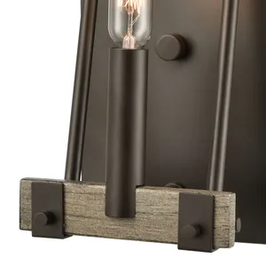 Transitions 9″ High 1-Light Sconce - Oil Rubbed Bronze 4