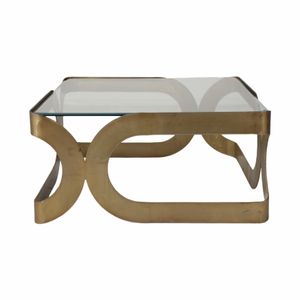 EMMETVIEW GOLD COFFEE TABLE 15 (IN) 4
