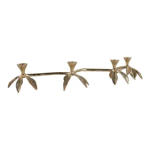 GRADYVIEW GOLD CANDLE HOLDER 5 (IN) 4