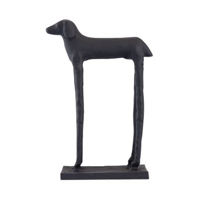 Jorgie Dog Object - Aged Black