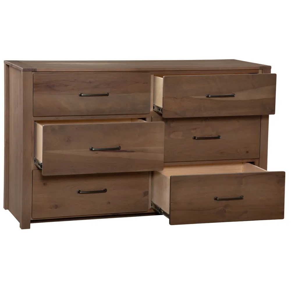 re.curated Six Drawer Dresser - 60-inch - Premium