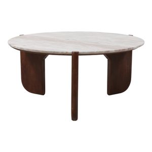 RHEAWAY TAN COFFEE TABLE 17 (IN) 4