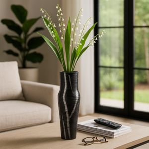 SAGEVALE GRAY VASE 17 (IN) 10