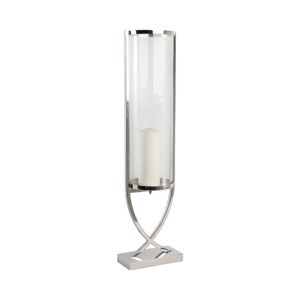 OLIVERHAVEN SILVER CANDLE HOLDER 31 (IN) 3