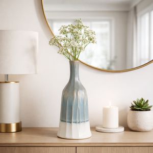 CARVERPORT BLUE VASE 15 (IN) 11