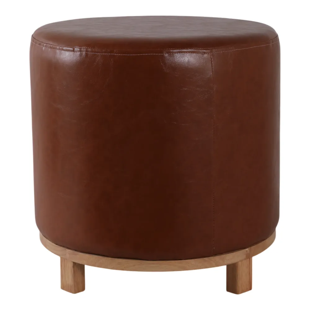 BAYARDGATE BROWN OTTOMAN 18 (IN)