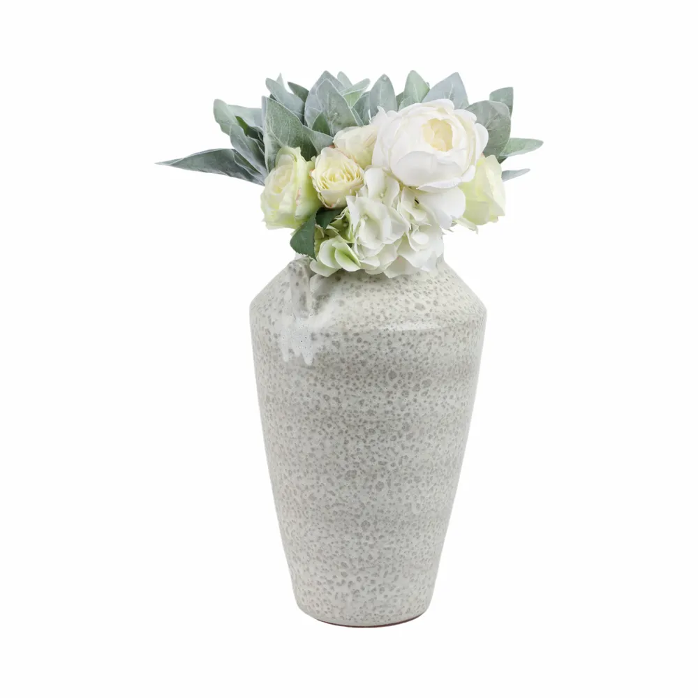 GENTRYRUN WHITE VASE 16 (IN)