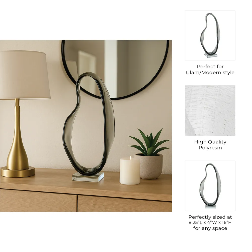 SYLVANCREST GRAY DECOR 16 (IN)