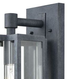 Bianca 13'' High 1-Light Outdoor Sconce - Aged Zinc 5