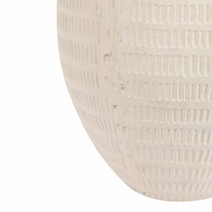 HAZENVALE WHITE VASE 17 (IN) 5