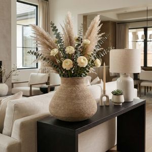 TIPTONGROVE BROWN VASE 13 (IN) 13