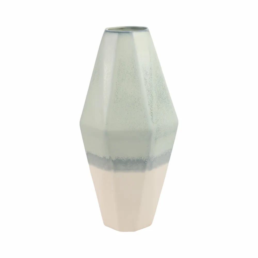 ROMANROSE BLUE VASE 18 (IN)