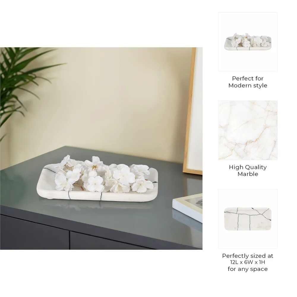 WATSONVIEW BLACK TRINKET TRAY 1 (IN)