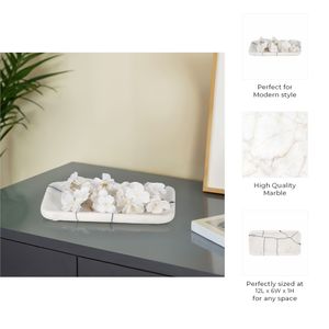 WATSONVIEW BLACK TRINKET TRAY 1 (IN) 9