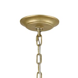 Loughton 14'' Wide 3-Light Chandelier - Golden Silver 4