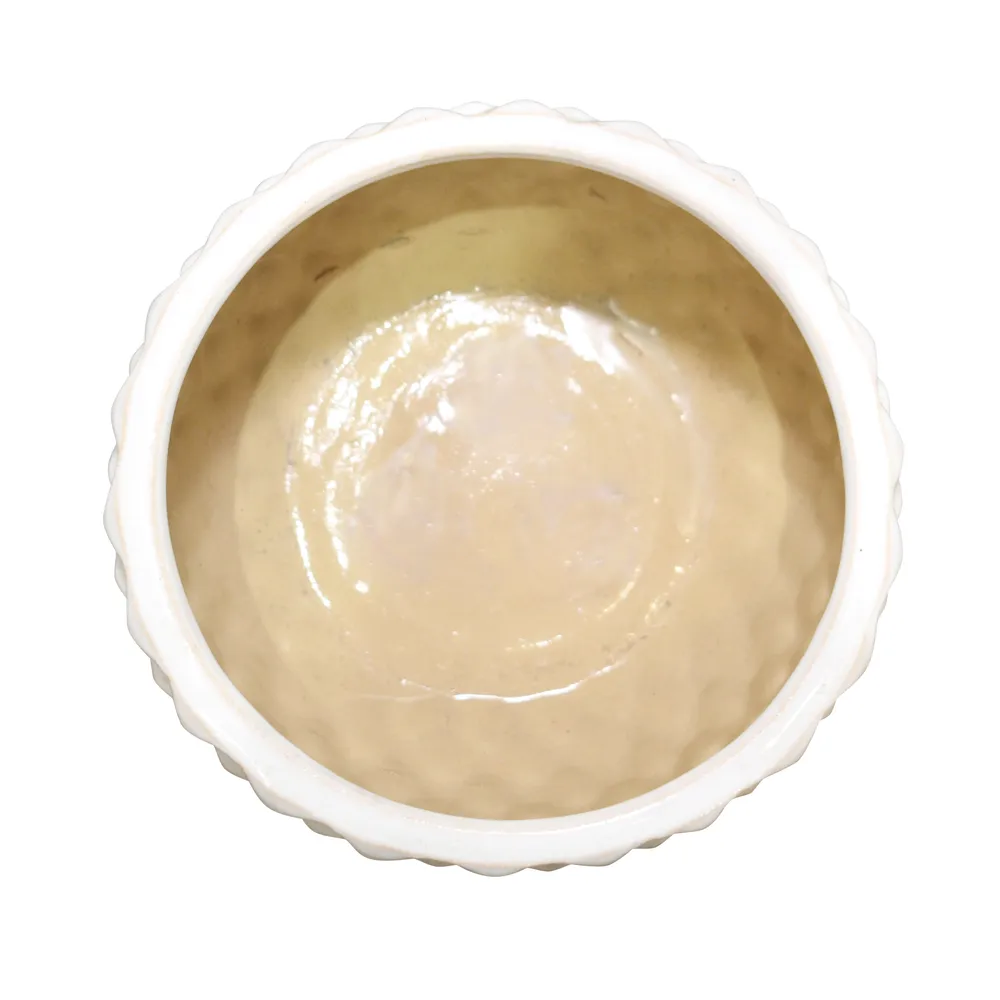 CALTONFIELD SET OF 3 WHITE PLANTER 9 (IN)