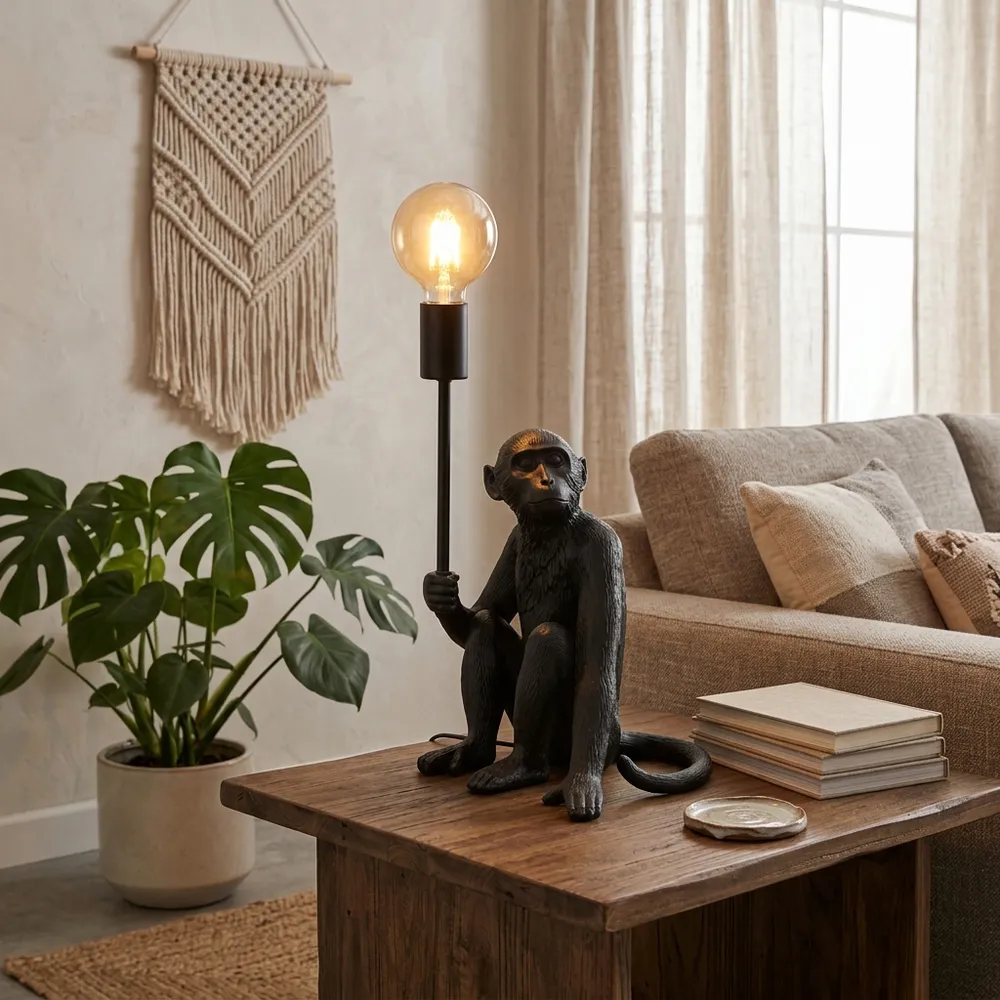 DAMIENFORD BLACK LAMP 20 (IN)