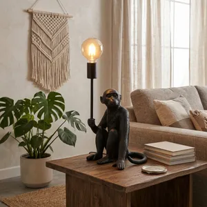 DAMIENFORD BLACK LAMP 20 (IN) 2