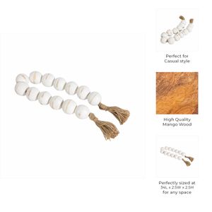 FORDHAMLEY WHITE BEAD 2 (IN) 9