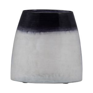 BISHOPFIELD BLUE GLASS VASE 8 (IN) 1