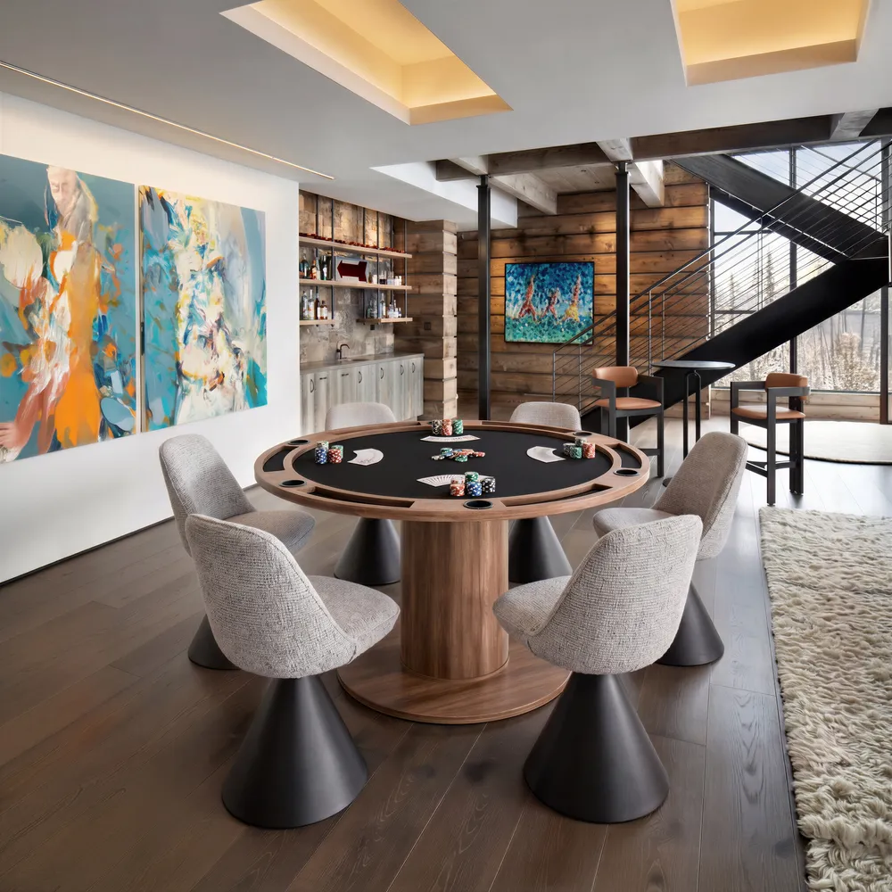 Vault 2 in 1 Table Brown