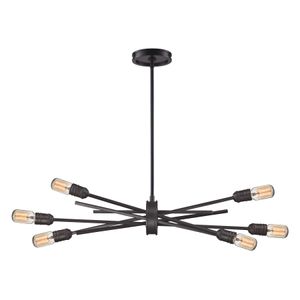 Xenia 31'' Wide 6-Light Chandelier - Oil Rubbed Bronze 1