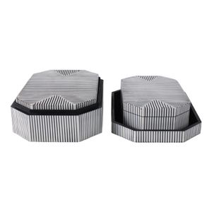 ORIONDALE SET OF 3 WHITE BOXES 4 (IN) 5